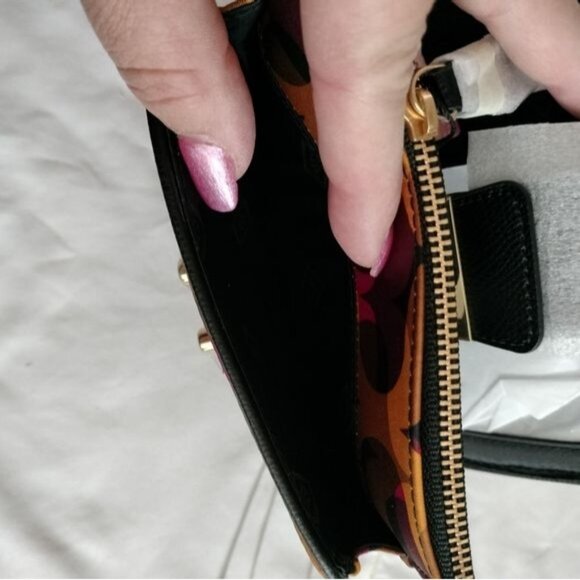 Vera Bradley Pushlock Wallet, Modern Lights - Picture 5 of 7